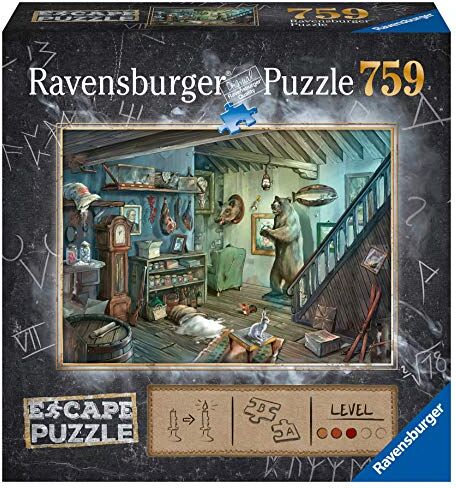 Ravensburger Puzzle La Cantina degli Orrori, Escape Puzzle, 759 pezzi, Idea regalo, per Lei o Lui, Puzzle Adulti