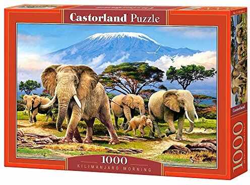 Castorland -2 Kilimanjaro Mattina, Puzzle 1000 Teile