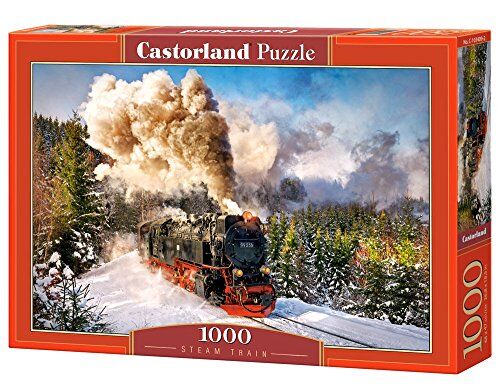 Castorland C-103409 Treno a Vapore Puzzle 1000 Pezzi