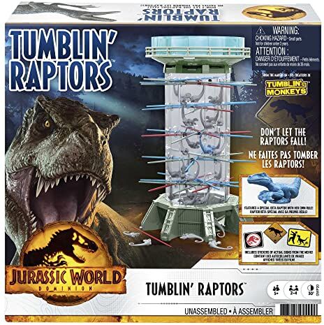 Mattel GWP20 Jurassic World: Dominion Salva I Velociraptor, Gioco per Bambini dai 5 Anni in su [Esclusivo Amazon]