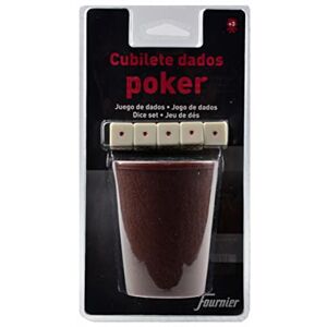 Fournier 102006 Calice + Dadi Poker Blister Fournier 102006 Calice + Dadi Poker Blister