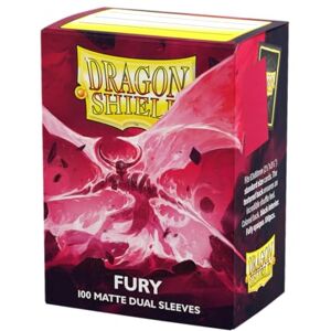 Dragon – Matte Dual Fury Alaric Crimson King (fucsia) 100 CT Dimensioni standard custodie per carte MTG lisce e resistenti, compatibili con Pokemon & Magic The Gathering Card Sleeves Dragon – Matte Dual Fury Alaric Crimson King (fucsia) 100 CT Dimensioni standard custodie per carte MTG lisce e resistenti, compatibili con Pokemon & Magic The Gathering Card Sleeves