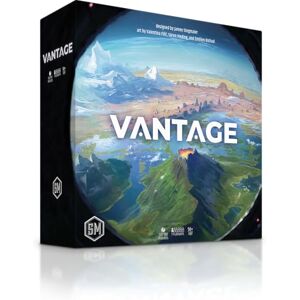 Stonemaier Games Vantage Gioco da tavolo cooperativo Open World Età 14+ 1-6 giocatori Tempo di gioco: 120-180 minuti Stonemaier Games Vantage Gioco da tavolo cooperativo Open World Età 14+ 1-6 giocatori Tempo di gioco: 120-180 minuti