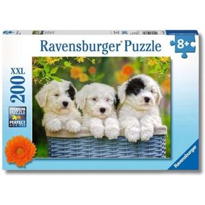 Ravensburger Puzzle Trio di cuccioli, 200 Pezzi XXL Puzzle Bambini 8 Anni, Giochi Educativi e Divertenti, Idee Regalo Ravensburger Puzzle Trio di cuccioli, 200 Pezzi XXL Puzzle Bambini 8 Anni, Giochi Educativi e Divertenti, Idee Regalo