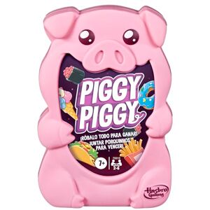 Hasbro Piggy Piggy, gioco di carte, 2 a 6 giocatori, giocattoli estivi portatili, piani all'aperto, famiglia e amici, regalo per bambini e ragazze di 7 anni o più, porcellini e capre Hasbro Piggy Piggy, gioco di carte, 2 a 6 giocatori, giocattoli estivi portatili, piani all'aperto, famiglia e amici, regalo per bambini e ragazze di 7 anni o più, porcellini e capre