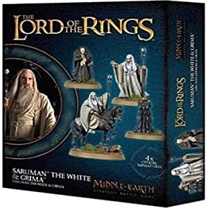 Games Workshop Terra di Mezzo: Il Signore degli Anelli Saruman The White & Grima Games Workshop Terra di Mezzo: Il Signore degli Anelli Saruman The White & Grima