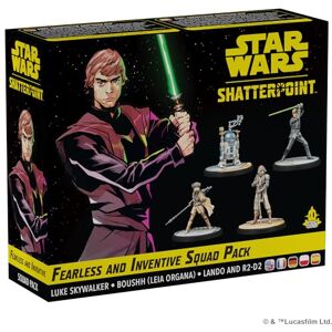 Asmodee ATOMIC MASS GAMES Star Wars Shatterpoint Fearless And Inventive Squad Pack Miniatures Expansion For Star Wars Shatterpoint Miniatures Game 2 Players 90 Minutes Asmodee ATOMIC MASS GAMES Star Wars Shatterpoint Fearless And Inventive Squad Pack Miniatures Expansion For Star Wars Shatterpoint Miniatures Game 2 Players 90 Minutes