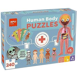 APLI Kids - Puzzle educativo sul Corpo Umano, APLI Kids - Puzzle educativo sul Corpo Umano,