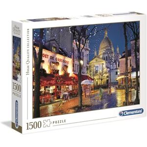 Serie di alta qualità Clementoni - Puzzle di 1500 pezzi Montmartre Parigi Serie di alta qualità Clementoni - Puzzle di 1500 pezzi Montmartre Parigi