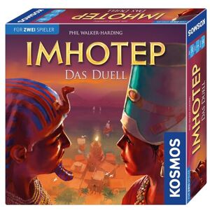 Walker-Harding, Phil Imhotep Das Duell, Königlicher Wettkampf im Alten Ägypten, Brettspiel mit Strategie, Taktik und Interaktion, für 2 Spieler ab 10 Jahren, Gesellschafttspiel, Rot Walker-Harding, Phil Imhotep Das Duell, Königlicher Wettkampf im Alten Ägypten, Brettspiel mit Strategie, Taktik und Interaktion, für 2 Spieler ab 10 Jahren, Gesellschafttspiel, Rot