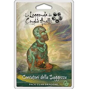 Asmodee -La Leggenda dei Cinque Anelli LCG espansione Cercatori della Saggezza Gioco da Tavolo, 9129