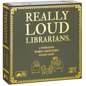 Exploding Kittens Really Loud Librarians Gioco da Tavolo di Urla Parole per Bambini 8-12 Anni, Adulti, Serate in Famiglia e Feste Exploding Kittens Really Loud Librarians Gioco da Tavolo di Urla Parole per Bambini 8-12 Anni, Adulti, Serate in Famiglia e Feste