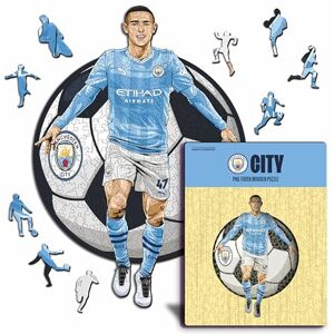Iconic Man City FC Phil Foden Puzzle - Regalo per Fan di Calcio Iconic Man City FC Phil Foden Puzzle - Regalo per Fan di Calcio