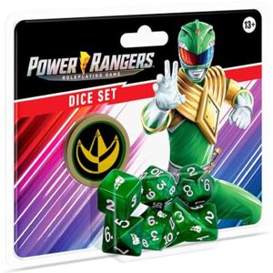 Renegade Game Studios Power Rangers Set di dadi per giochi di ruolo, colore: Verde Renegade Game Studios Power Rangers Set di dadi per giochi di ruolo, colore: Verde