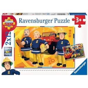 Ravensburger Sam Il Pompiere Puzzle 2x12 Pezzi Ravensburger Sam Il Pompiere Puzzle 2x12 Pezzi