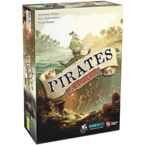 Capstone Games Pirates of Maracaibo Board Game Base Game 1 to 4 Players Ages 13+ Capstone Games Pirates of Maracaibo Board Game Base Game 1 to 4 Players Ages 13+