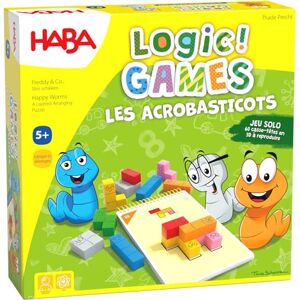 HABA Logica! Games Les Acrobasticots Giochi da tavolo Giochi di logica 60 puzzle 5 anni e oltre HABA Logica! Games Les Acrobasticots Giochi da tavolo Giochi di logica 60 puzzle 5 anni e oltre