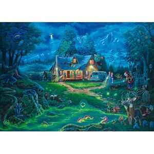 Schmidt Spiele 58607 La casa stregata, Zac Kinkade, 1000 Pezzi Puzzle Schmidt Spiele 58607 La casa stregata, Zac Kinkade, 1000 Pezzi Puzzle