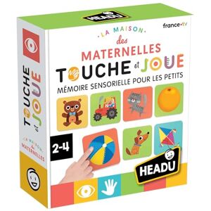 Headu Memoria Sensoriale per Piccoli Memoria, Tocco E Logica! Gioco Educativo 2 3 4 5 Anni, Giochi in Scatola per Bambini, Regalo Bambini, Regalo Ragazza, Regalo Ragazzo, Made in Italy Headu Memoria Sensoriale per Piccoli Memoria, Tocco E Logica! Gioco Educativo 2 3 4 5 Anni, Giochi in Scatola per Bambini, Regalo Bambini, Regalo Ragazza, Regalo Ragazzo, Made in Italy