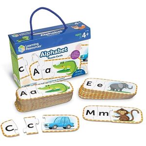 Learning Resources Tessere Puzzle Alfabeto, Competenze prescolari, Puzzle autocorrettivi, Dai 4 anni in avanti Learning Resources Tessere Puzzle Alfabeto, Competenze prescolari, Puzzle autocorrettivi, Dai 4 anni in avanti