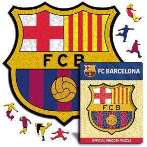 Iconic Puzzles , Barcellona Logo, Prodotto ufficiale, Puzzle di Legno per Adulti e Bambini, Legno 100% Sostenibile, Taglia M 270 Pezzi Iconic Puzzles , Barcellona Logo, Prodotto ufficiale, Puzzle di Legno per Adulti e Bambini, Legno 100% Sostenibile, Taglia M 270 Pezzi