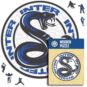 Iconic Puzzles Inter Snake, Puzzle di Legno con licenza ufficiale, 100% sostenibile, regalo per adulti e bambini, taglia M, 270 Pz Iconic Puzzles Inter Snake, Puzzle di Legno con licenza ufficiale, 100% sostenibile, regalo per adulti e bambini, taglia M, 270 Pz