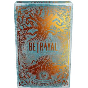 Avalon Hill Betrayal Gioco di carte Le anime perdute, ispirato ai tarocchi, con ruoli segreti, versione tedesca, rosso, bianco, nero, grigio Avalon Hill Betrayal Gioco di carte Le anime perdute, ispirato ai tarocchi, con ruoli segreti, versione tedesca, rosso, bianco, nero, grigio
