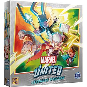 Asmodee Cmon Marvel United Extension: Leggende di Asgard Giochi da tavolo Giochi di carte Gioco cooperativo per adulti e bambini dai 14 anni da 1 a 4 giocatori Versione francese Asmodee Cmon Marvel United Extension: Leggende di Asgard Giochi da tavolo Giochi di carte Gioco cooperativo per adulti e bambini dai 14 anni da 1 a 4 giocatori Versione francese