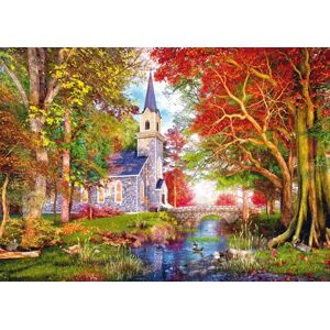 Schmidt Spiele 59788-Puzzle da 1000 Pezzi, Motivo: Cappella in Autunno, Multicolore, 59788 Schmidt Spiele 59788-Puzzle da 1000 Pezzi, Motivo: Cappella in Autunno, Multicolore, 59788