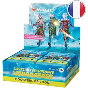 Wizards of the Coast Magic The Gathering L'invasione delle Macchine: Il Giorno Dopo espositore Booster Epilogo (24)*Francais* Wizards of the Coast Magic The Gathering L'invasione delle Macchine: Il Giorno Dopo espositore Booster Epilogo (24)*Francais*