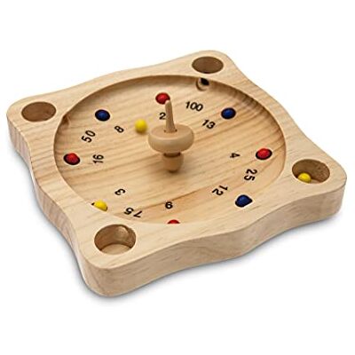 Teorema Giocattoli Teorema Trottola tirolese in legno Teorema Giocattoli Teorema Trottola tirolese in legno