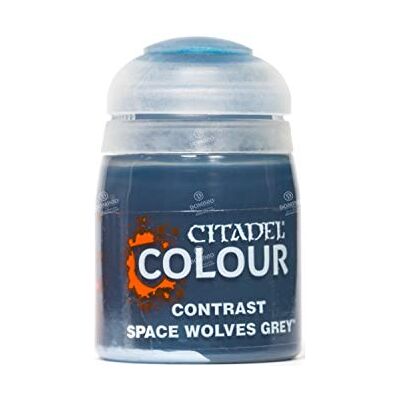 Games Workshop Citadel Contrast Paint: Space Wolves Grey (18ml) Games Workshop Citadel Contrast Paint: Space Wolves Grey (18ml)