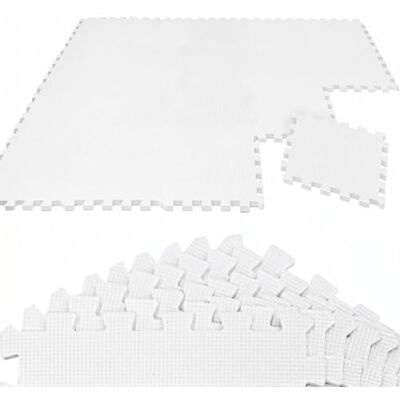 LittleTom 18 Pezzi Tappeto Gioco per Bambini in Piastrelle EVA 30x30 cm Pavimento Morbido e Antiscivolo per Neonati Superficie Puzzle Protettiva Ideale per la Cameretta dei Bimbi e Gioco a Terra LittleTom 18 Pezzi Tappeto Gioco per Bambini in Piastrelle EVA 30x30 cm Pavimento Morbido e Antiscivolo per Neonati Superficie Puzzle Protettiva Ideale per la Cameretta dei Bimbi e Gioco a Terra