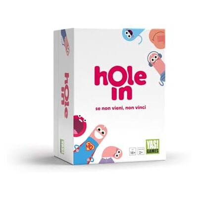 Rocco Giocattoli Yas Games- Hole In L'Unico in Italiano Per 2 o + Giocatori dai 18 Anni in su Rocco Giocattoli Yas Games- Hole In L'Unico in Italiano Per 2 o + Giocatori dai 18 Anni in su