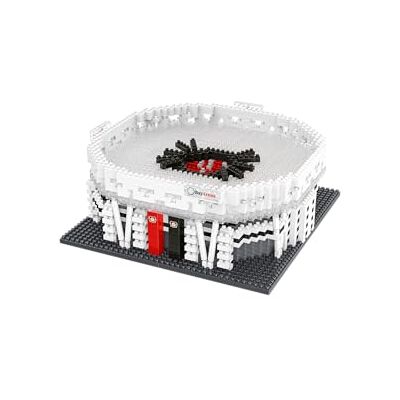 FOCO Con licenza ufficiale Bayer 04 Leverkusen modello di mini stadio BRXLZ da costruire con mattoncini 3D FOCO Con licenza ufficiale Bayer 04 Leverkusen modello di mini stadio BRXLZ da costruire con mattoncini 3D