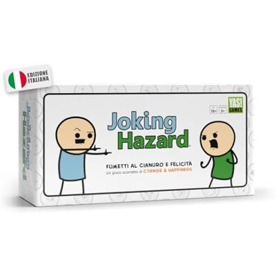 Rocco Giocattoli Yas Games- Joking Hazard L'Unico in Italiano Per Giocatori dai 18 anni in su Da 3 a 10 Giocatori Rocco Giocattoli Yas Games- Joking Hazard L'Unico in Italiano Per Giocatori dai 18 anni in su Da 3 a 10 Giocatori