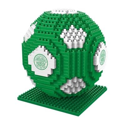 FOCO Con licenza ufficiale Celtic FC modello di pallone da calcio BRXLZ nei colori alternativi della squadra da costruire con mattoncini 3D FOCO Con licenza ufficiale Celtic FC modello di pallone da calcio BRXLZ nei colori alternativi della squadra da costruire con mattoncini 3D