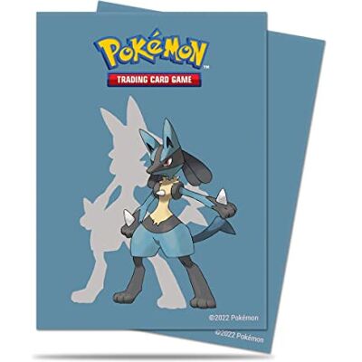 Ultra Pro Custodie protettive standard Pokemon Lucario 65 pezzi Ultra Pro Custodie protettive standard Pokemon Lucario 65 pezzi
