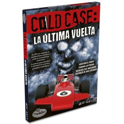 ThinkFun Cold Case 6: L'Ultimo Giro, Gioco di Ricerca +14 Anni Gioco di ricerca Cold Case 6: l'ultimo giro con sfide da risolvere, indicato da 14 anni e per risolvere la sfida. ThinkFun Cold Case 6: L'Ultimo Giro, Gioco di Ricerca +14 Anni Gioco di ricerca Cold Case 6: l'ultimo giro con sfide da risolvere, indicato da 14 anni e per risolvere la sfida.