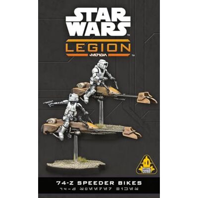 Asmodee Star Wars: Legion Espansione unità bici Speeder 74-Z Gioco di miniature Età 14+ anni 2 giocatori Tempo di gioco: 90 minuti Asmodee Star Wars: Legion Espansione unità bici Speeder 74-Z Gioco di miniature Età 14+ anni 2 giocatori Tempo di gioco: 90 minuti