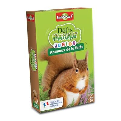 Bioviva Defis nature junior animaux de la foret Bioviva Defis nature junior animaux de la foret