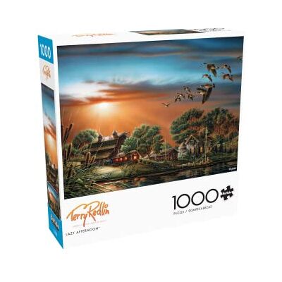 Buffalo Games Terry Redlin Pigro Pomeriggio Puzzle da 1000 pezzi Buffalo Games Terry Redlin Pigro Pomeriggio Puzzle da 1000 pezzi