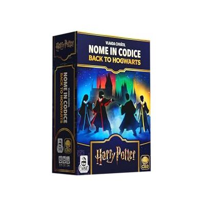 Cranio Creations Nome in Codice, Back to Hogwarts Una Nuova Esperienza Ispirata al Mondo Magico 4-8 Giocatori Party Game 15 Min Età 10+ Edizione in Lingua Italiana Cranio Creations Nome in Codice, Back to Hogwarts Una Nuova Esperienza Ispirata al Mondo Magico 4-8 Giocatori Party Game 15 Min Età 10+ Edizione in Lingua Italiana