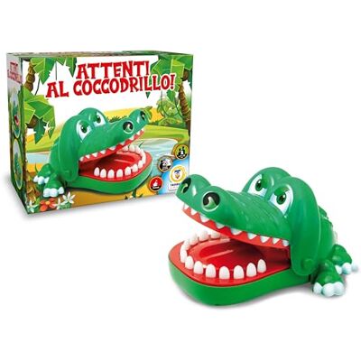 Teorema Giocattoli , Attenti al Coccodrillo!, Gioco Coccodrillo Giocattolo con Denti che Fanno Scattare la Bocca, Gioco da Tavolo di Suspense per Bambini e Famiglia Teorema Giocattoli , Attenti al Coccodrillo!, Gioco Coccodrillo Giocattolo con Denti che Fanno Scattare la Bocca, Gioco da Tavolo di Suspense per Bambini e Famiglia