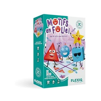 FlexiQ Asmodee Giochi da tavolo Giochi di carte Giochi di osservazione Giochi per bambini dai 5 anni 2 ai 4 giocatori, versione francese FlexiQ Asmodee Giochi da tavolo Giochi di carte Giochi di osservazione Giochi per bambini dai 5 anni 2 ai 4 giocatori, versione francese