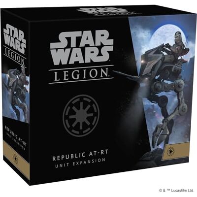 Atomic Star Wars Legion: Espansioni della Repubblica Galattica: Republic AT-RT Unit Espansione unità Gioco di miniature Età 14+ anni 2 giocatori Tempo di gioco: 90 minuti Atomic Star Wars Legion: Espansioni della Repubblica Galattica: Republic AT-RT Unit Espansione unità Gioco di miniature Età 14+ anni 2 giocatori Tempo di gioco: 90 minuti