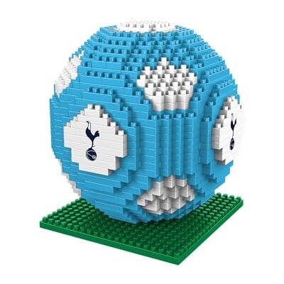 FOCO Con licenza ufficiale Tottenham Hotspur modello di pallone da calcio BRXLZ nei colori alternativi della squadra da costruire con mattoncini 3D FOCO Con licenza ufficiale Tottenham Hotspur modello di pallone da calcio BRXLZ nei colori alternativi della squadra da costruire con mattoncini 3D
