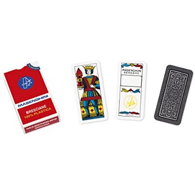 Dal Negro Teodomiro s.r.l. Carte da gioco bresciane 54 553156, multicolore Dal Negro Teodomiro s.r.l. Carte da gioco bresciane 54 553156, multicolore