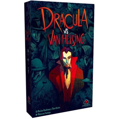 Asmodee Dracula vs Van Helsing, Gioco da Tavolo, 10+ Anni, 2 Giocatori, Edizione in Italiano Asmodee Dracula vs Van Helsing, Gioco da Tavolo, 10+ Anni, 2 Giocatori, Edizione in Italiano