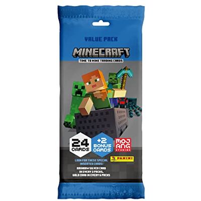 Panini Minecraft 2 Trading Cards Fat Pack Panini Minecraft 2 Trading Cards Fat Pack